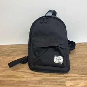 Herschel Supply Co Black Unisex‎ Classic Black Mini Backpack